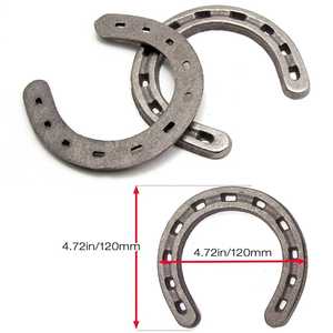 Proveedor al por mayor, herraduras baratas, zapatos de caballo, herramienta de equitación, Kit de herradura para palmas de herradura, aleación de aluminio y hierro - Product Image 2