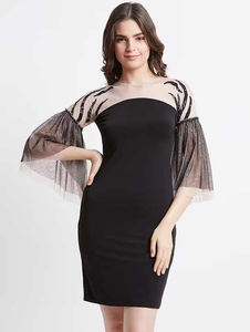 Slip de robe fourreau en dentelle élégant pour les femmes idéal pour les occasions formelles Slip de qualité d'exportation - Product Image 2