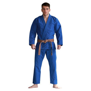 Ensemble de Kimono de Jiu-Jitsu Brésilien pour Hommes, Uniforme Gi Adulte, Coupe Traditionnelle, 100% Coton, Séchage Rapide, Respirant pour l'Entraînement aux Arts Martiaux - Product Image 1
