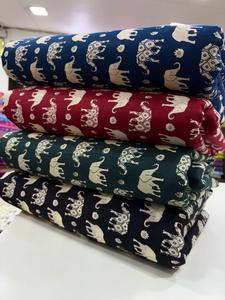 Bulk High Quality Elegant Pure Cotton Fabric Lightweight Flowing and Versatile for Fashion Dresses Scarves Evening Wear - Product Image 2