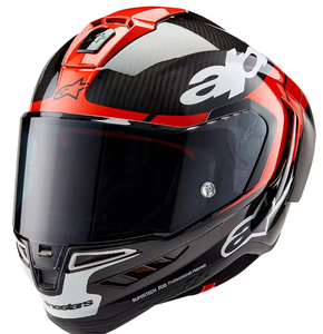 Casco de Motocicleta Integral de Fibra de Carbono y Aleación ST Authentic Alpinestars Supertech R10 Element - Para Todas las Estaciones - Product Image 1