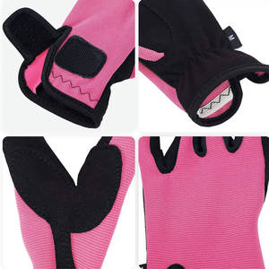 Gants d'équitation antidérapants professionnels Dernière conception avec matériel en cuir Vente chaude Équipement d'hiver - Product Image 4