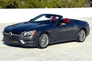 Mercedes-Benz SL550 2014 Usado, 38600 Millas, Motor V8 Biturbo, Interior Rojo Bengal, Sin Modificaciones - Product Image 2