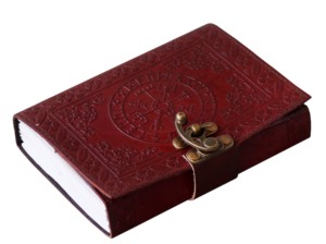 Journal personnalisé en cuir Mandala Chakra gaufré écriture Journal livre vierge fournitures de bureau carnet de notes pour étudiants vente en gros - Product Image 5