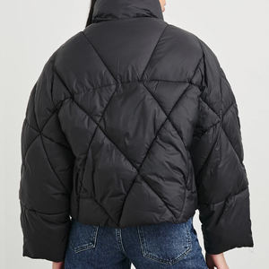 Nouvelle arrivée, veste matelassée d'hiver décontractée pour femmes, en duvet, / prix de gros, coupe-vent, respirante, veste chaude décontractée pour femmes - Product Image 4