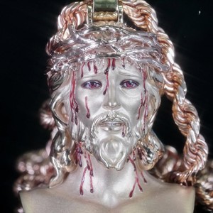 Custom Jesus <b>Pendant</b> Necklace VVS Moissanite Iced Out Hip Hop Style Rhodium Plated <b>Charm</b> <b>Pendants</b> - Product Image 3