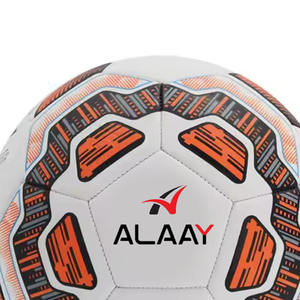 Alaay, balón de fútbol personalizado de tamaño oficial 5, Fútbol cosido a máquina de cuero de PVC suave para juegos y entrenamiento al aire libre - Product Image 6