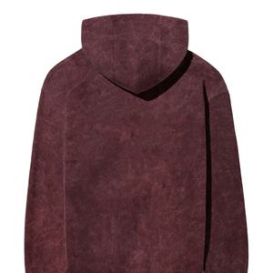 Sweat à capuche vintage délavé sur mesure de qualité supérieure pour hommes, en coton épais français, fabriqué par HAIDIIII SPORTS 2026 - Product Image 4