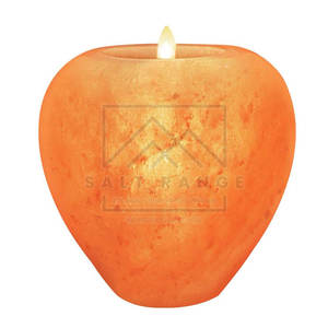 Lampe en sel de l'Himalaya sculptée avec logo personnalisé, décoration d'intérieur de haute qualité avec artisanat naturel - Product Image 1