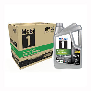 Mobil 1 Advanced Fuel Economy <b>0W</b>-<b>20</b> full <b>synthetic</b> engine <b>oil</b> fuel saving - Product Image 1