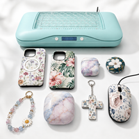 Machine d'impression de coques de téléphone personnalisées TuoLi, imprimante à transfert thermique par sublimation 3D pour les petites entreprises et les magasins de détail
