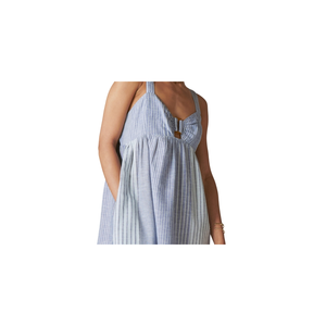 Abito Babydoll Senza Maniche Blu da Donna Lucky Brand, Traspirante con Vita Elastica, Taglia X-Large per Occasioni Informali - Product Image 2