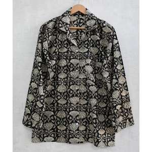 Conjunto de Pijama de Verano para Mujer, de Algodón, Suave, Transpirable, de Secado Rápido, con Estampado Floral, Ropa de Dormir Íntima para el Hogar y para Dormir - Product Image 2