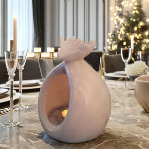 Candelero votivo de linterna de ónix artístico para decoración del hogar Navidad y Pascua al por mayor - Product Image 2