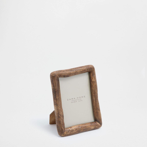 Cadre photo en bois massif naturel artisanal directement d'Inde, style indien, décoration murale pour la maison, l'hôtel, par Decor World Expo - Product Image 2