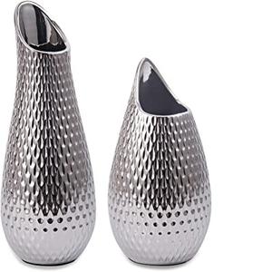 Vases en métal décorant la décoration de la maison et du mariage Vase de table en métal de couleur noire du fournisseur et de l'exportateur indiens - Product Image 5