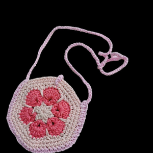Bolso de ganchillo para mujer, bolso de mano de ganchillo, bandolera de hombro tejida, bonito bolso de ganchillo para niñas, OEM hecho en Vietnam - Product Image 4