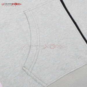 Basics Sweat à capuche à fermeture éclair léger pour hommes avec manches longues et tissu doux pour un usage quotidien Sweat à capuche pour hommes avec fermeture à glissière avant - Product Image 5
