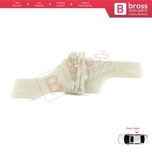 คลิปซ่อมชุดมอเตอร์กระจกหน้าต่างด้านหลังขวา รุ่น BWR5122 สำหรับ 508 MK1 W23 8D 8E ปี 2010-2018 4/5 ประตู 9224J0 - Product Image 2