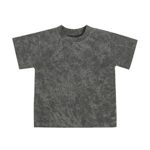 Cuello redondo de gran tamaño Lavado ácido Algodón Suelto Ajuste Hombros caídos Manga completa Ropa unisex Athletic Vintage Pullover - Product Image 5