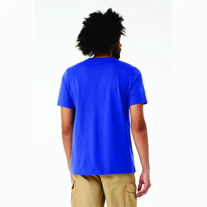 T-shirts tendance pour hommes Vêtements de sport à manches unies 100% coton Grande taille Vente en gros de t-shirts unis - Product Image 3
