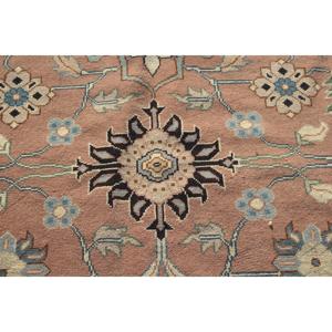 Alfombra Turca Vintage de 12x14.8 pies, Alfombra de Lana Marrón Estilo Suroeste - Product Image 5