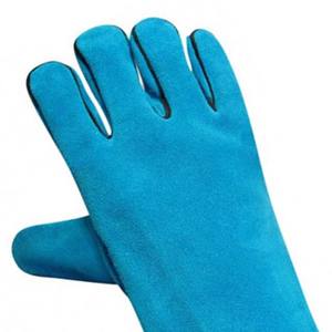 Wholesale Premium Quality Heat Resistant Leather <b>TIG</b> <b>Welding</b> <b>Gloves</b> Light Weight Natural Thumb <b>Welding</b> <b>Gloves</b> - Product Image 6