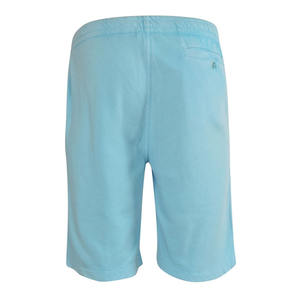 Venta al por mayor personalizado transpirable hombres algodón sudor corto cintura elástica cordón bolsillos laterales Fitness gimnasio de talla grande hombres pantalones cortos Unisex - Product Image 3