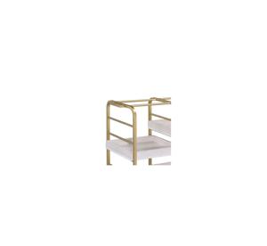 Plated Luxury Golden Ceramic <b>Pottery</b> Eco-Friendly Modern <b>Handmade</b> Wedding Serving Trolley Zahid Eports safe - Product Image 1