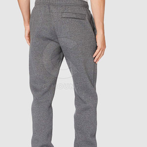 Customized Oversize Casual <b>Men</b> <b>Trousers</b> Lightweight Straight Pattern Streetwear Mid Waist Dark Wash Reasonable Price - Product Image 3