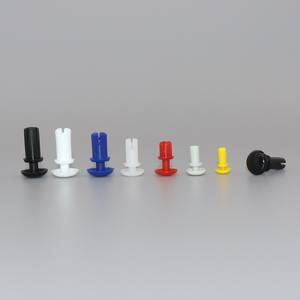 Vente <span class=keywords><strong>de</strong></span> rivets a pression en nylon avec fixation a pression PA66 blanc et noir conforme a la norme DIN 660 - Product Image 4