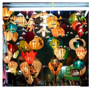 Lanternes en soie de Hoi An de qualité supérieure, fabriquées à la main au Vietnam, pour les mariages, les événements, les restaurants et la décoration de style asiatique - Product Image 5