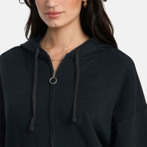 Sudaderas con Capucha para Mujer, para Invierno, Casuales, Personalizadas, con Cierre, de Felpa Francesa, Gruesas, Antiarrugas - Product Image 2