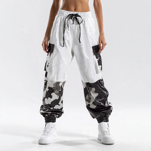 Pantalones de cuero con cintura alta y cordón para mujer, pantalones de cuero a la moda para exteriores, pantalones de cuero de piel de oveja PU para mujer - Product Image 6