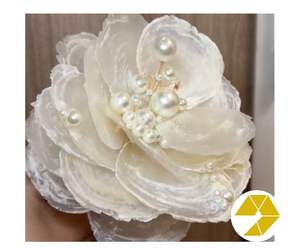 Centro de Mesa de Conchas Marinas para Boda, Centro de Mesa Único con Flores de Conchas Marinas para Boda Romántica en la Playa, Decoración de Mesa con Temática Oceánica para Novia - Product Image 5