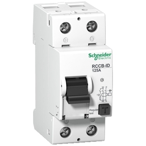 Per SCHNEIDER ELECTRIC 16972 Acti9 RCCB-ID 2P 125A A-SI Tipo Interruttore Automatico Miniaturizzato a Corrente Residua 30mA - Product Image 1