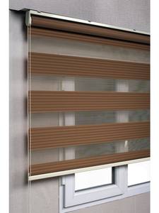 Hot Sale Modern Window Covering <b>Wide</b> Pleated Zebra Blinds with Day Night Light Control Custom <b>Curtains</b> Valances from Turkey - Product Image 3