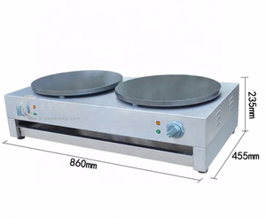 Crêpière Électrique Professionnelle à Double <span class=keywords><strong>Plaque</strong></span> en <span class=keywords><strong>Fonte</strong></span> avec Revêtement Antiadhésif 6000W – Offre Spéciale - Product Image 4