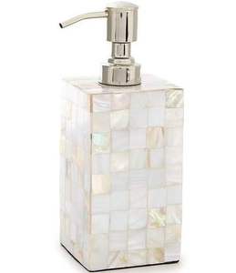 Distributeur de savon manuel en marbre pour la maison, l'hôtel, la salle de bain, les toilettes, le nettoyage des mains avec le corps de la vadrouille. - Product Image 3