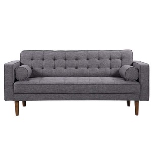 SFB68042 Loveseat Chesterfield <b>Sofa</b> Bench 180x82cm Square Three-Seater Tufted Fabric-Covered Home Furniture for Living Rooms - Product Image 2