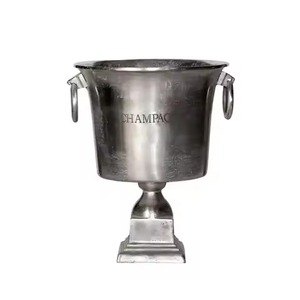 ชามโลหะสำหรับแชมเปญหรูหราเป็นที่ต้องการสูงสำหรับงานแต่งงานโรงแรมและงานเลี้ยงไวน์แช่เย็นและขวดสำหรับเสิร์ฟ - Product Image 1