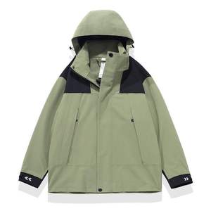 บริการผลิตแบบ OEM ODM เสื้อแจ็คเก็ตกันลมกันน้ำสำหรับทุกเพศ คอตั้ง ผ้าแคนวาส มีสินค้าในสต็อก - Product Image 2