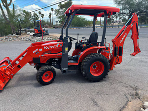 Kubota New B26 24Hp Diesel 4WD Compact <b>Tractor</b> <b>Loader</b> <b>Backhoe</b> with KYB Hydraulics and ROPS - Product Image 2