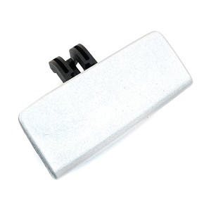 <b>Glove</b> Box Lid Handle Button Opener <b>Silver</b> Gray for Compatible with Fiat Linea Punto Evo OEM 735450109 - Product Image 1