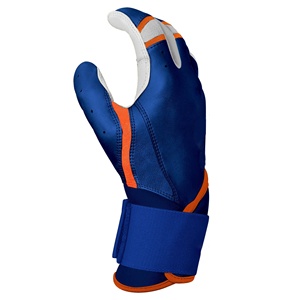 Gants de frappe de baseball et de softball en cuir numérique professionnel unisexe à manchette longue en peau de chèvre doux et confortable - Product Image 5