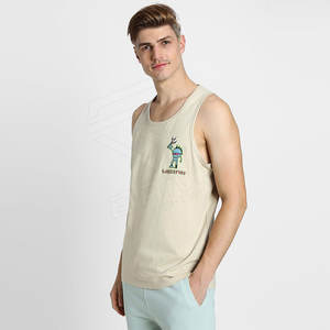 Gran oferta, camiseta sin mangas de malla transpirable informal para deportes, ropa deportiva, camisetas sin mangas deportivas personalizadas de talla grande para hombre - Product Image 4