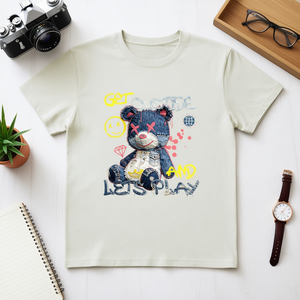 T-Shirt Unisex 100% Cotone Stile Casual con Stampa Personalizzata, Taglia 2XL, Modello Roses, Peso Tessuto 210GSM, Fornitura ODM - Product Image 3