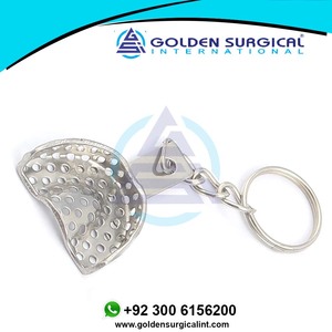 Llaveros de bandejas de impresión | Instrumentos de regalo Dentales | Regalos promocionales Proveedor al por mayor Conjunto dental Instrumentos quirúrgicos - Product Image 5