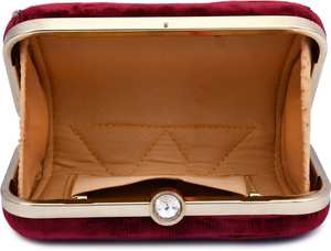 Unisex Trendy <b>Crystal</b> Rhinestone Beads Embroidered Pearl Clutch <b>Bag</b> Weddings Parties Handmade Floral Bridal Purse Chain Ethnic - Product Image 3