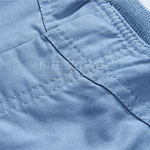 High Street Casual Men's Shorts 100% Algodón Cómodo Patrón sólido Pakistán Hecho Alta calidad Precio barato Contraste de color - Product Image 6
